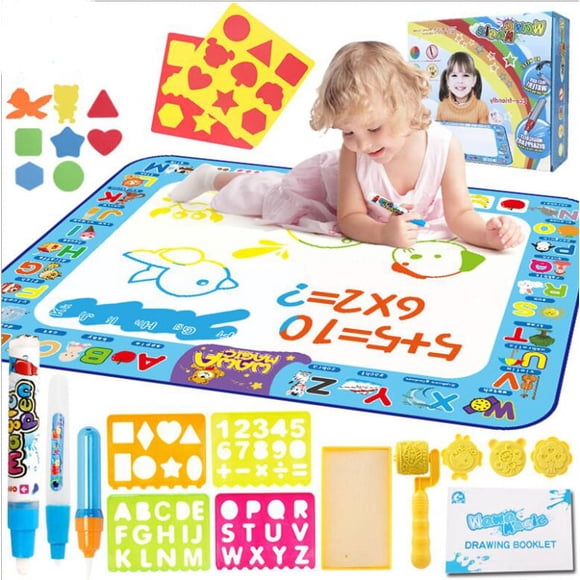 Water Drawing Mat Aqua Magic Doodle Mat for Painting Coloring Mat Educational Toys