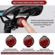 thumbnail image 3 of Bicycle Tools Bicycle Flashlight Bike Rear Light Auto Brake Sensing Waterproof Led Chargings Cycling Taillight Saddle, 3 of 5