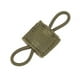 thumbnail image 5 of 10 Uds Clip de soporte correa elástica portátil para chalecos mochilas bolsas (verde militar) JShteea Para Estrenar, 5 of 5