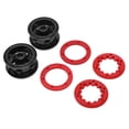 thumbnail image 5 of 2Pcs Wheel Rim Brushless Crawler Wheel Hub Red for Racing 10 7548 1 1/10 Desert SUV, 5 of 8