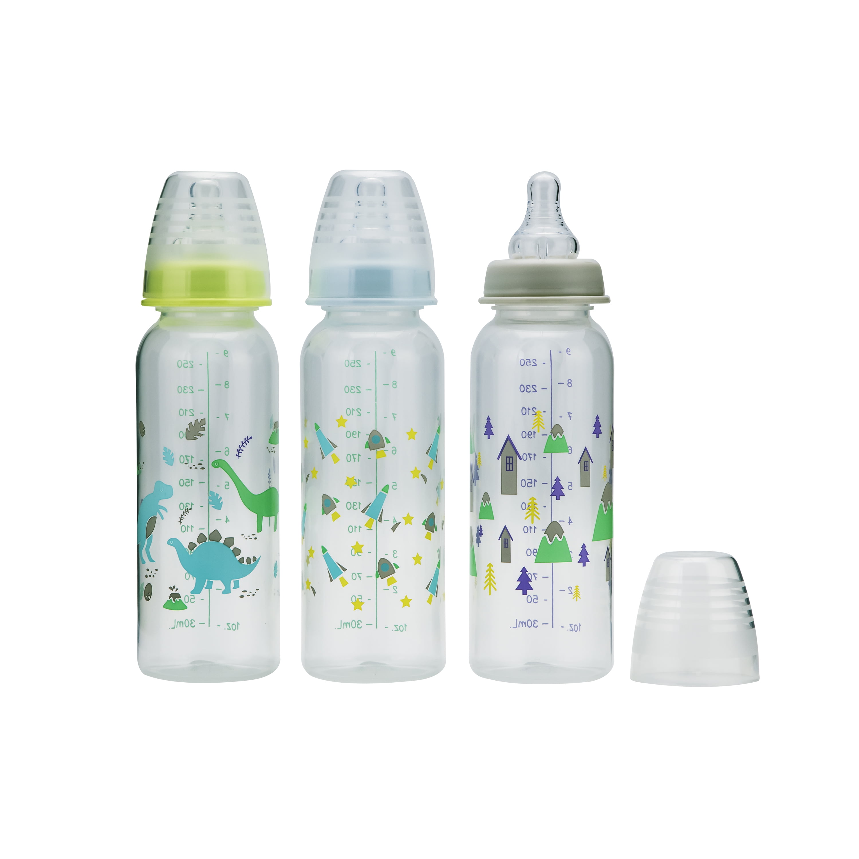 Parent's Choice Baby Bottles, 0+ Months, 9 fl oz, 3 Pack