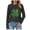 Grey, variant on Womens St Patricks Day Shirts Long Sleeve Lucky Shamrock Paddys Day T-Shirt Love Irish Clover Tee Tops,Size XXXL