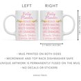 thumbnail image 5 of CTDream 11oz. Coffee Mug Gift for Women, Party Planner Because Super Amazing Life Changing Miracle Worker Isn't an Official Job Title, Floral Flowers, 1-Pack, 5 of 7