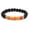 Orange, variant on Natural Stone Gemstone Energy Beads Bracelets Men Women Lava Stone Jewelry Gifts-Orange