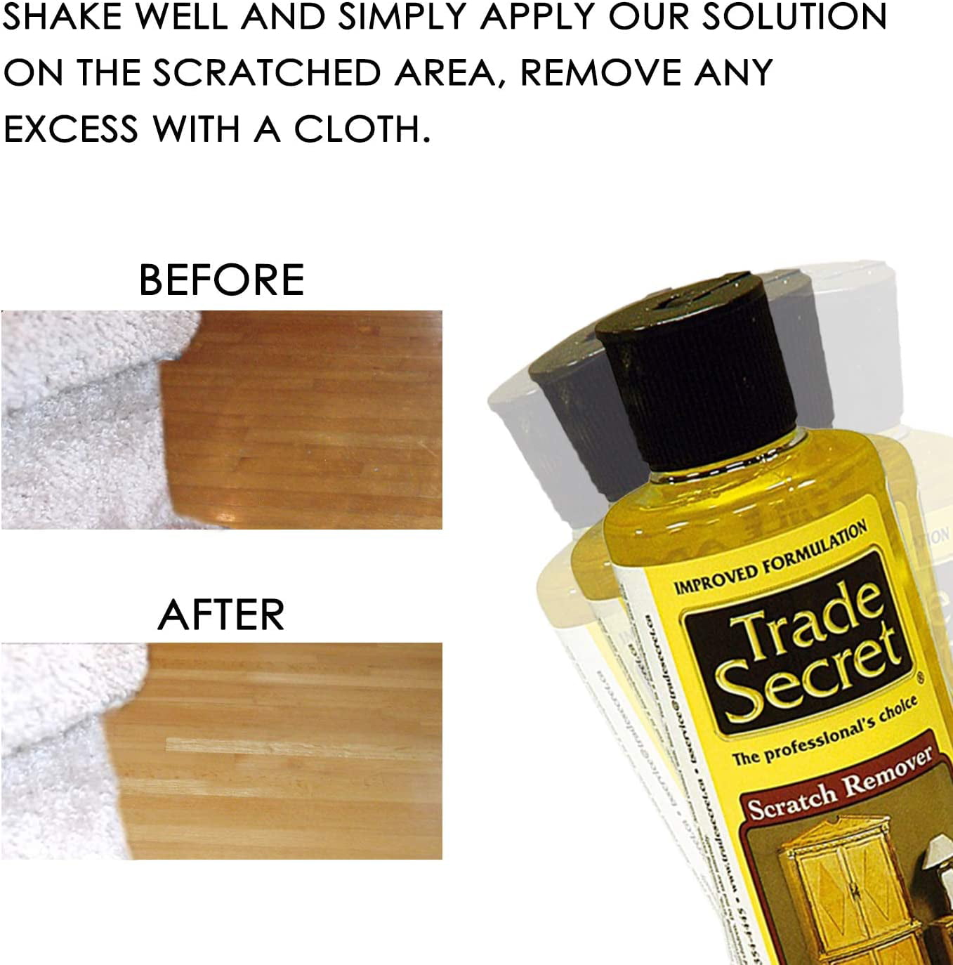 Trade Secret Touch-Up System for Floors 
