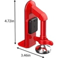 thumbnail image 4 of Door Stopper Alarm with 80dB Door Jammer, Under Door Security Device Red for Travel, Dorm, 4 of 16