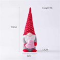 thumbnail image 4 of 2Pcs Valentine'S Day Decorative Gnomes, Handmade Valentines Gnomes, 4 of 5