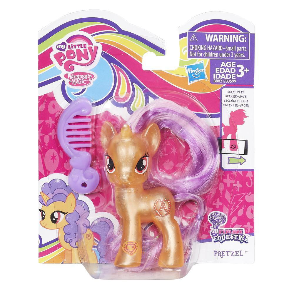 My Little Pony MLP 3" explore Equestria pretzel juguete nuevo Loose 