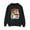 Black, variant on Elf Womens Buddy Collage Sweatshirt