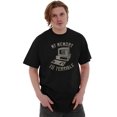thumbnail image 4 of Memory Terrible Funny Gaming Gamer Men's Graphic T Shirt Tees Brisco Brands X, 4 of 4