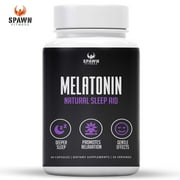 Spawn Fitness Melatonin Veggie Capsules 60pc