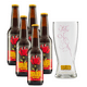 thumbnail image 1 of Five Pack Bebida Tinto de Verano Flower 355 Ml Con Vaso FLOWER Bebida Artesanal Tinto de Verano, 1 of 1