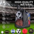 thumbnail image 3 of Juego de pelotas deportivas Realspring para niños y adolescentes con bolsa y bomba, 6 unidades, 3 of 6
