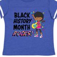thumbnail image 3 of Inktastic Black History Month Rocks!- Girl with Guitar Gift Toddler Boy or Toddler Girl T-Shirt, 3 of 4