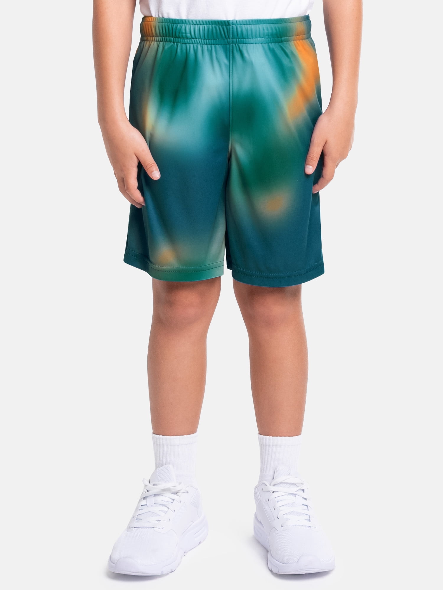 Athletic Works Boys Core Performance Short, 2-Pack, Sizes 4-18 & Husky