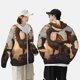 thumbnail image 4 of Fotbe Sky Sunset Bronze Dragon Chaqueta con Protección Solar UPF 50+ para Hombre y Mujer, Camisa con Capucha y Bolsillos-X-Large, 4 of 7