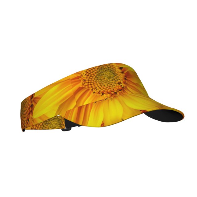 Balery 3D Sunflowers Gorra deportiva con visera ajustable para mujer y hombre (talla única)