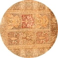 thumbnail image 1 of Ahgly Company Indoor Round Persian Orange Traditional Area Rugs, 6' Round, 1 of 1