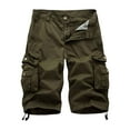 thumbnail image 1 of Pantalones cortos cargo informales de estilo mecánico para hombre - Pantalones holgados de 5 puntos, playa/fiesta - Todas las estaciones (S-XXXL), 1 of 6