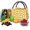 thumbnail image 3 of Lukts Hot Dog 3 Pattern Small Lunch Bag for Men Women Insulated Lunch Box Mini Lunchbox Portable Lunch Cooler Bag,Reusable Snack Bag, 3 of 6