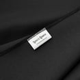 thumbnail image 5 of Lann's Linens 6' Trade Show Table Cover, Black - Open Back Fitted Tablecloth, 5 of 7