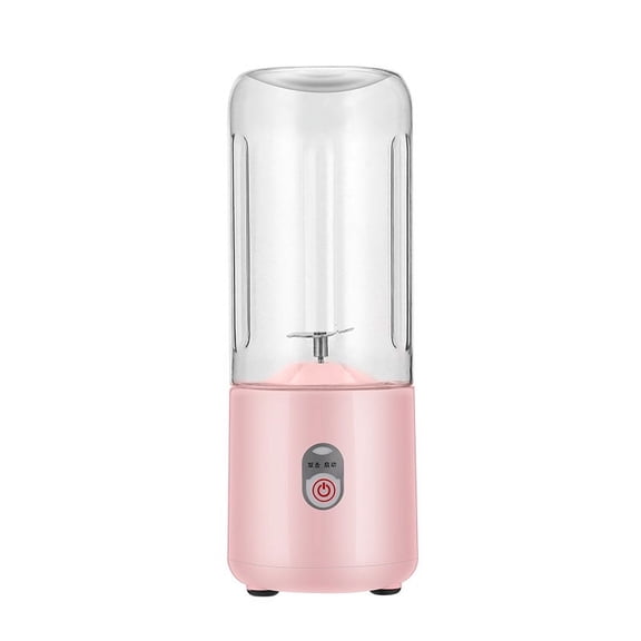 Portable Blender for Juices & Smoothies with 6 Blades Powerful Performances Fusion Mini Juicer, USB Rechargeable Mini Blender Cup for Kitchen Sports Travel and Outdoor Activities - 14 oz