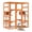 Orange, variant on Large Wooden Cat House, Outdoor Cat Enclosure with Weather Protection Roof, Catio Cat Cage with 5 Platforms and 2 Caves, Gray