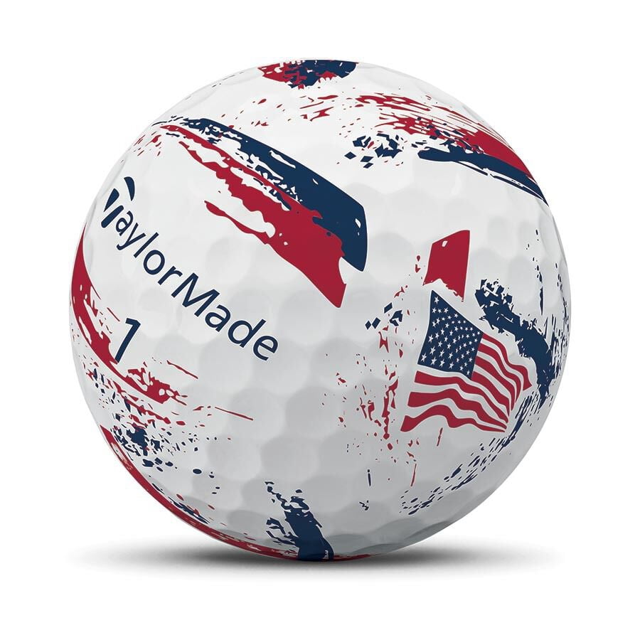 (4 pack) TaylorMade SpeedSoft Ink 12pk Golf Balls, USA