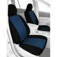 thumbnail image 2 of CalTrend Front Buckets Tweed Seat Covers for 2007-2009 Toyota FJ Cruiser - TY297-04TT Blue Insert with Black Trim, 2 of 3