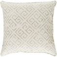 thumbnail image 1 of Geonna Ivory and Medium Gray 16 x 16 In. Throw Pillow, 1 of 1