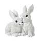 thumbnail image 1 of Estatua de conejo, adorno decorativo para mesa de Pascua, adorable, ideal como regalo, conejo de resina. Blanco, 1 of 9