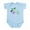 Sky Blue, variant on CafePress - Sea Turtle W/ Hibiscus Infant Bodysuit - Baby Light Bodysuit, Size Newborn - 24 Months
