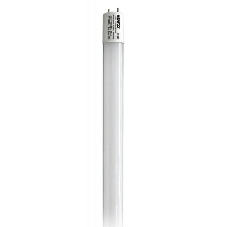 Satco 09927 - 12T8/LED/36-835/BP S9927 3 Foot LED Straight T8 Tube Light  Bulb for Replacing Fluorescents