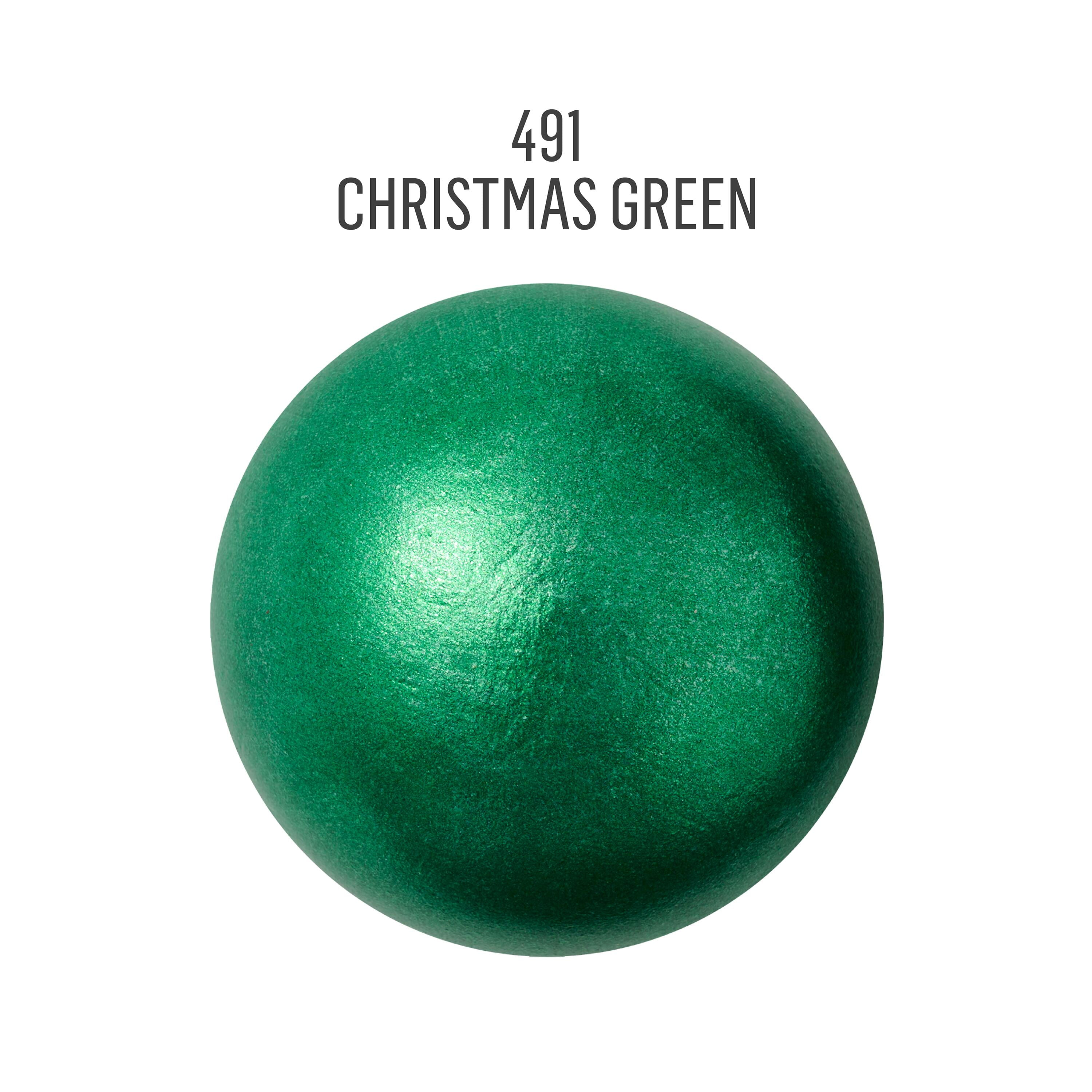 FolkArt Metallic Acrylic Craft Paint, Metallic Finish, Christmas Green, 2 fl oz