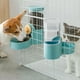 thumbnail image 5 of Dispensador de agua automático colgante, bebedero para mascotas con llenado automático, bebedero ligero para perros Verde, 5 of 9