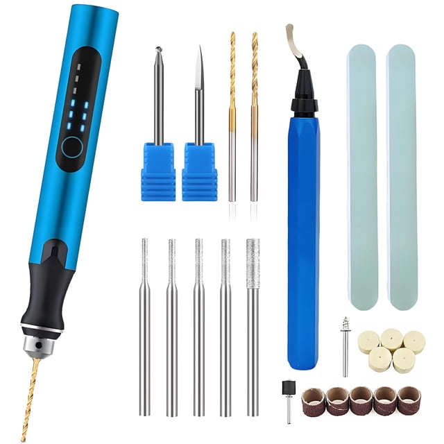 Kit de herramientas para impresión 3D Woweibyke con lápiz rotatorio USB de 3 velocidades
