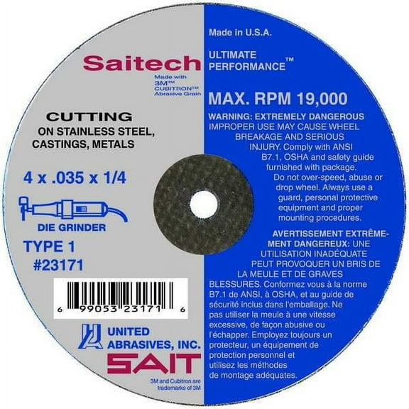 United Abrasives/Sait 23140