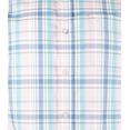 thumbnail image 3 of Southern Tide Men's Long Sleeve Coastal Passage Sky Valley Plaid Sport Shirt OPdl Large, 3 of 4