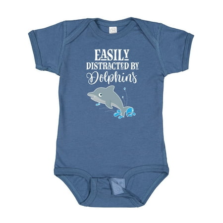 

Inktastic Dolphin Lover Gift Baby Boy or Baby Girl Bodysuit