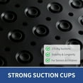 thumbnail image 4 of OTHWAY Large Shower Mat 34x23, TPE Non Slip Shower Mat, Inside Shower Mat with Drain Holes Suction Cups, Walk in Shower Mat for Shower Stall, Anti-Slip for Elderly Kids (Black), 4 of 8