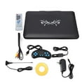 thumbnail image 2 of 13.9inch HD TV Portable DVD Player 800*480 Resolution Player Game DVD Portable DVD Player 16:9 LCD Screen 110-240V US Plug, 2 of 9