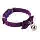 thumbnail image 5 of Mascota Gato Cachorro Collar suave Hebilla de seguridad ajustable Correa para el cuello con campana jinwen Cat Pet Collar, 5 of 7