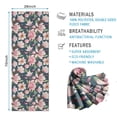 thumbnail image 2 of Pioneer Flower Floral Print Pattern Hot Yoga Mat Towel Non Slip for Hot Yoga - Quick-Drying Yoga Mat Cover with 4 Corner Pockets with Travel Bag - Hot Yoga Towel Non Slip 70"x26", 2 of 6