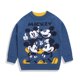 thumbnail image 1 of Suéter de algodón para niño de Disney, suéter para niños, camisa de punto, suéter de cuello redondo de Mickey Mouse para niño, suéter de dibujos animados de doble capa 5T(120) Gao Jinjia LED, 1 of 2