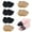 skin+black, variant on 6 Pairs Anti Slip Metatarsal Sleeve Pads Women, Ball of Foot Cushion for High Heels, Soft Fabric Forefoot Protective Pad Set, Invisible Fit Feet Pads for Relief Pain Callus Blister (Complexion)