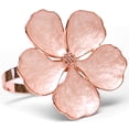 thumbnail image 1 of Juego de 12 servilleteros de Pascua, servilleteros navideños, servilleteros de otoño, servilleteros de flores de oro rosa para mesa elegante, 1 of 5