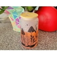 thumbnail image 2 of Color Changing Mushroom Beer Can Glass | Boho Mushroom Coffee Glass, 2 of 9