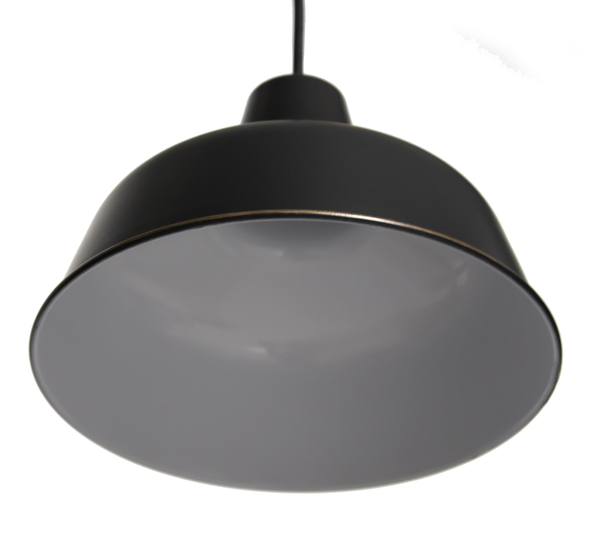 Design House Mason Farmhouse 1-Light Pendant Light, Oil Rubbed Bronze