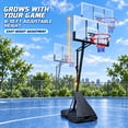 thumbnail image 4 of SUGIFT 48in Portable Basketball Hoop with Polycarbonate Backboard, 4 of 7