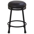 thumbnail image 4 of Steve Silver Claire Tabouret de Comptoir Pivotant Noir, 4 of 5
